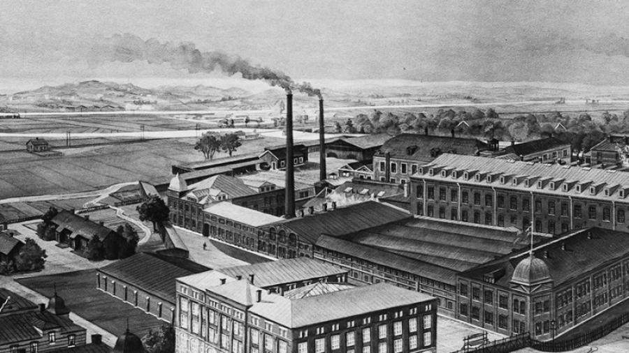 Gamlestadens fabriker 1950